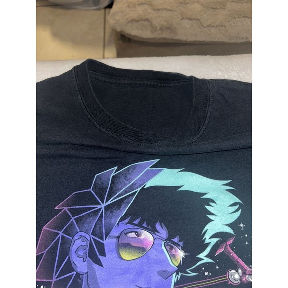 Space Cowboy Black Unisex Tee Shirt. - Picture 3 of 5